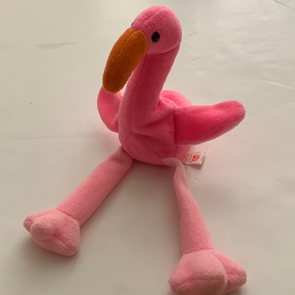Beanie Baby Pinky flamingo